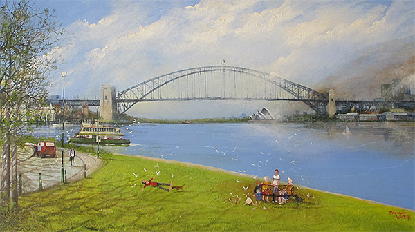 Sydney Harbour Bridge from McMahons Point