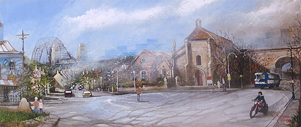 Lower Fort Street Sydney Artwork