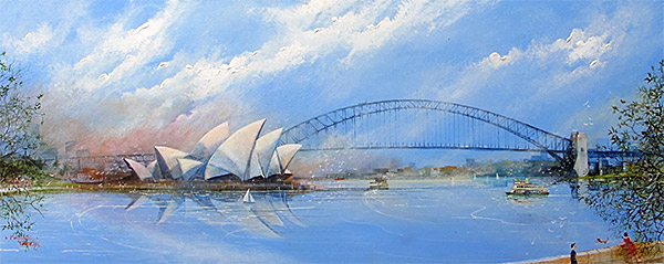 Sydney Opera House art Maynard Waters