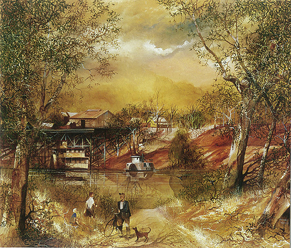 The Fishing Party art print